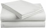  Cearsaf din bumbac LUX alb 140x240 cm