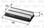 VALEO Filtru aer VALEO 585128 (585128) - automobilus