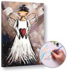  Festeni a számokkal - ANGEL WITH HEART (Közepes nehézségű)