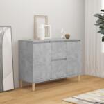 vidaXL Servantă, gri beton, 103, 5x35x70 cm, PAL (806107) Comoda