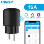 Livolo Priza inteligenta Livolo plug-in WiFi, control vocal sau din aplicatia Mobila (VL-SHS001)
