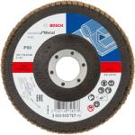 Bosch Disc de slefuire evantai X431, Standard for Metal 125 mm, 22, 23 mm, 60 - Cod producator : 2608603717 - Cod EAN : 3165140756976 - 2608603717 (2608603717)