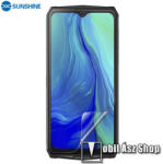 SUNSHINE Hydrogel TPU képernyővédő fólia - Ultra Clear, ÖNREGENERÁLÓ! - 1db, a teljes képernyőt védi - Blackview BV9100