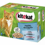 Kitekat Fish-Box Gelee Alutasakos Macskaeledel 12x85g