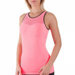  Bellissima Actiwear női fitness trikó - neon barack/fekete L