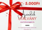  Ajándékutalvány 5.000 Ft - fodrasznagyker