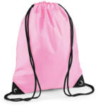 BagBase Tornazsák tornatáska Hátizsák Bag Base Premium Gymsac - Egy méret, Klasszikus Rózsaszín