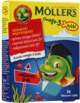Möller’s Meduze cu aromă de zmeură Omega 3 - Mollers 36 buc