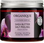 Organique Peeling de sare Orhidee Neagră - Organique Shea Butter Salt Peeling Black Orchid 200 ml