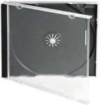  CD-BOX Single cu tavă neagră (CD box negru)