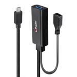 Lindy Cablu prelungitor activ USB 3.2 Gen1-C la USB-A T-M 5m, Lindy L43344* (L43344)