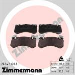 ZIMMERMANN set placute frana, frana disc ZIMMERMANN 24847.170. 1 (24847.170.1)