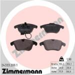 ZIMMERMANN set placute frana, frana disc ZIMMERMANN 24333.200. 1 (24333.200.1)