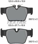 TEXTAR set placute frana, frana disc TEXTAR Q+ 2621201 (2621201)