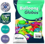 Globos Lufi, latex, d30, vegyes 50 db/csomag