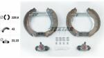TEXTAR Set saboti frana TEXTAR Shoe Kit Pro 84053901 (84053901)