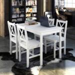 vidaXL Set mobilier de bucătărie, 5 piese, alb (240883) - vidaxl