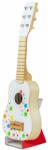 Bigjigs Toys Chitara din lemn (BJ923-137744) Instrument muzical de jucarie