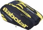 Babolat Pure Aero RH X 12 Black/Yellow Tenisz táska