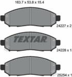 TEXTAR set placute frana, frana disc TEXTAR 2422704 (2422704)