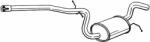 BOSAL Toba esapamet intermediara BOSAL 285-457 (285-457) - automobilus