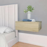vidaXL Noptiere suspendate, stejar Sonoma, 40 x 30 x 15 cm, PAL (800312)