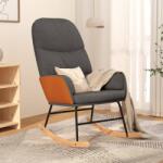 vidaXL Scaun balansoar, gri închis, material textil (341043) Balansoar
