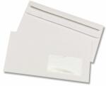 Intern Set 1000 plicuri documente DL autoadeziv alb 112 x 220 mm (PDLAUTOFERDRS1000) - dacris