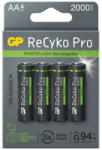 GP Batteries ReCyko Pro PhotoFlash 2000mAh (AA / R6) Ceruza Újratölthető Elem / Ni-MH Akkumulátor (4db)