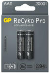 GP Batteries ReCyko Pro 2000mAh (AA / R6) Ceruza Újratölthető Elem / Ni-MH Akkumulátor (2db)