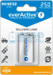 everActive Silver 250 200mAh 6F22 9V Újratölthető Elem / Ni-MH Akkumulátor