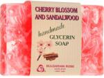 Bulgarian Rose Săpun de glicerină Vișină și santal - Bulgarian Rose Green Cherry Blossom & Sandalwood Soap 70 g