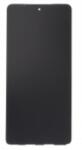 Motorola XT2201 Edge X30 lcd kijelző érintőpanellel (előlap keret nélkül) fekete, gyári