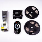  LED Szalag Szett 10 Méter Beltéri Természetes Fehér 5050 60 LED/M RF