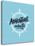  Tablou canvas motivațional Adventure awaits_001 (tablouri) (XOBMT032E12)
