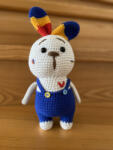 Yulia's Crochets Jucarie iepuras Miffy crosetata hand-made, model RO-UK - Dimensiune: 26 cm (YUL004)