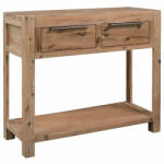 VidaXL Masă consolă, 82 x 33 x 73 cm, lemn masiv de acacia (245684)