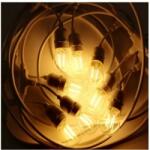 MILAGRO Kültéri fénylánc 15xE27/0, 5W/230V 15 m IP44 fehér EKO7066 (MI1360)