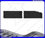 RENAULT TRAFIC 3 2014.05-2021.02 /X82/ Gumiszőnyeg garnitúra 3. sor üléshez (2db) méretpontos - 3mm vastagságú - 10mm magas peremmel, vanília illattal "ElToro" FROGUM (Egyedi rendelésre, NEM visszáruzható) MM