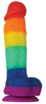 NS Novelties Dildo Curcubeu Colours Pride Edition 12.7 cm Dildo