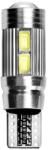 TechStar Bec Led Auto Techstar® T10, w5w, Alb Rece, 6000K, 12V, 50 lm