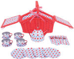 Bigjigs Toys Setul meu de picnic cu buline (BJ630) - piciulica Bucatarie copii