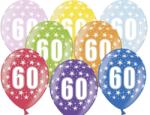 PartyDeco Балон за рожден ден с число 60