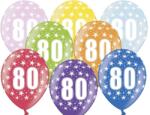 PartyDeco БАЛОН С НОМЕР 80 РОЖДЕН ДЕН
