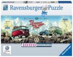 Ravensburger Panoráma puzzle - Volkswagennel az Alpokon át 1000 db-os (15102)