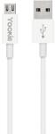 Yookie Кабел за данни Yookie CB1, Micro USB, 2.0m, Бял - 40146 (40146)