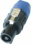 Use Bliszter SAL S 1090X speakon dugó, 4 pólusú, lengő, törésgátló (S 1090X) - kontaktor