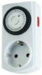 GAO 0760S mechanikus beltéri időzítő óra, manuális bekapcsolási lehetőség, 30 perces intervallumok, naponta ismétlődő kapcsolások, 250 V, 3680 W (0760S)