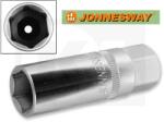 JONNESWAY Dugókulcs - crowafej gyertya 16 mm 3/8", (S17H3116) (S17H3116/RL)