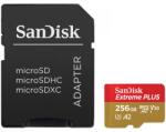 SanDisk Extreme Plus microSDXC 256GB (SDSQXBD-256G-GN6MA)